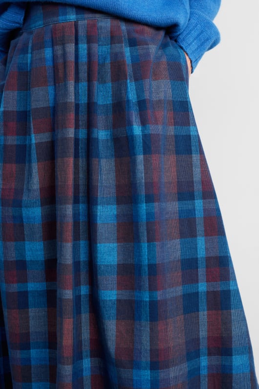 day dream cord midi skirt