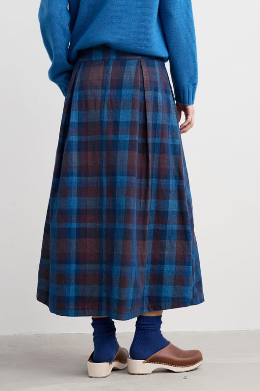 day dream cord midi skirt