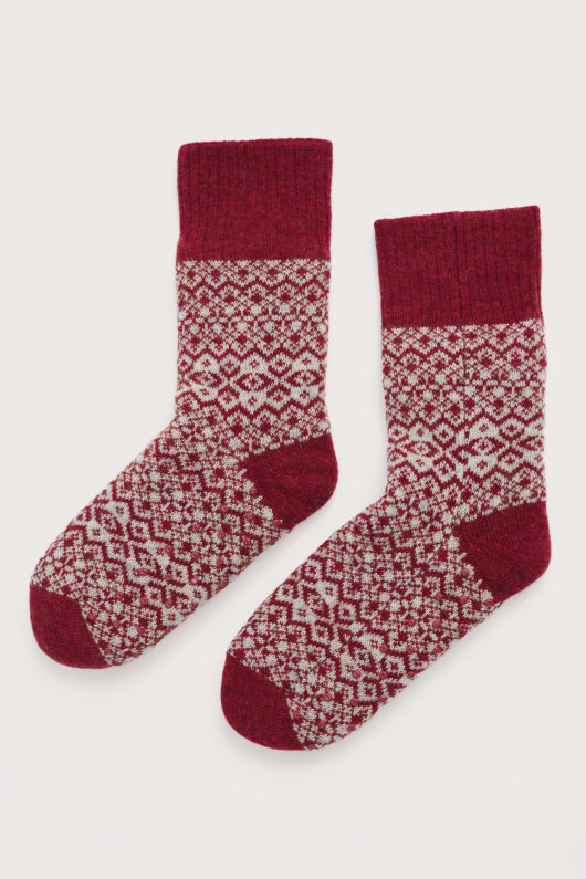 womens house socks with merino wool