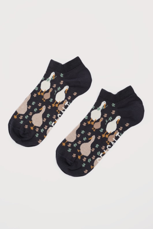 womens arty trainer socks