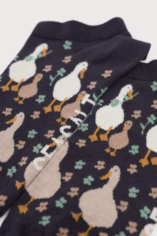 womens arty trainer socks