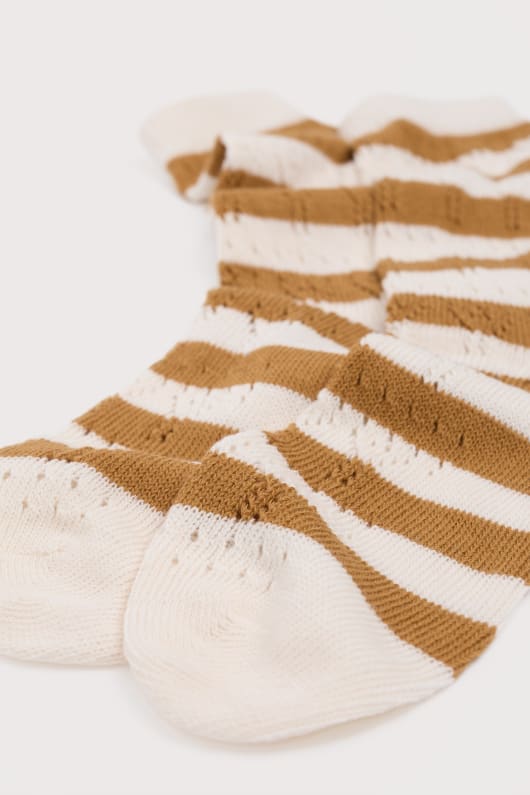 womens pointelle socks with organic cotton