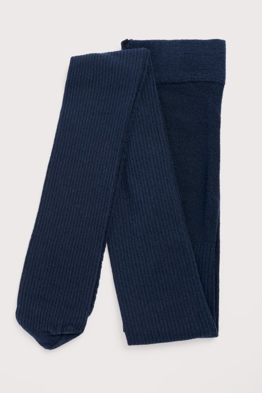ribbed 150 denier tights