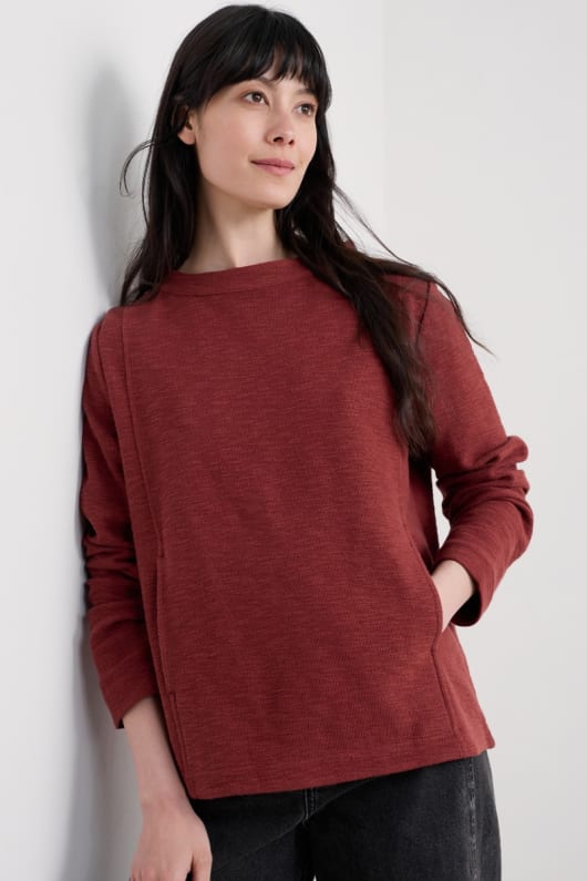topshell organic cotton sweatshirt