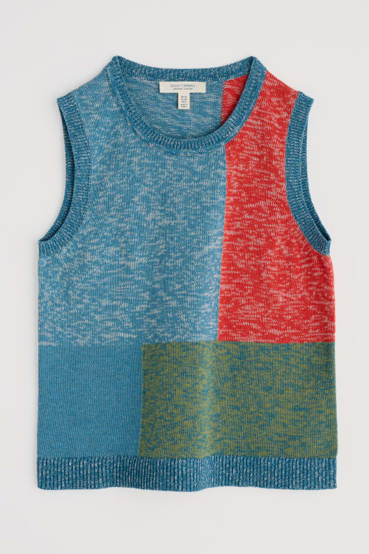 morgana knitted vest