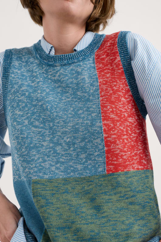 morgana knitted vest