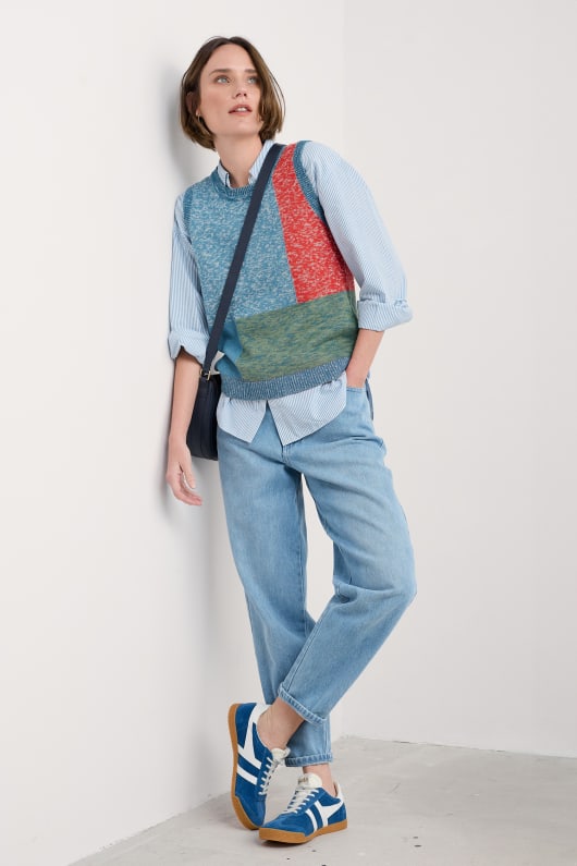 morgana knitted vest