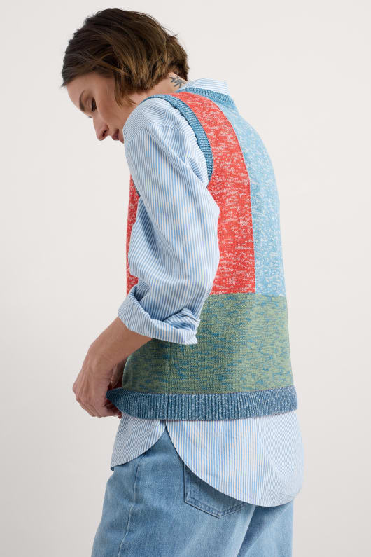 morgana knitted vest