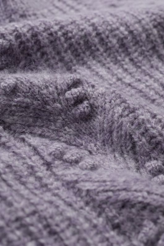 sand thistle mohair-blend vest