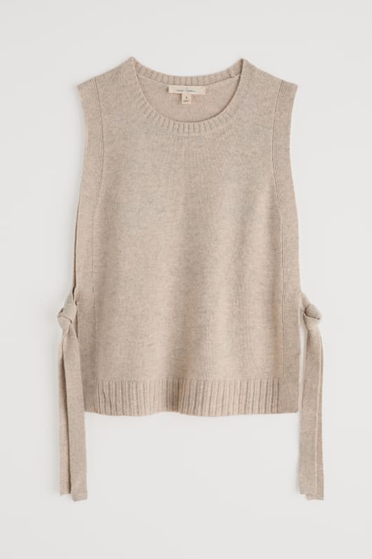 sea aster knitted vest