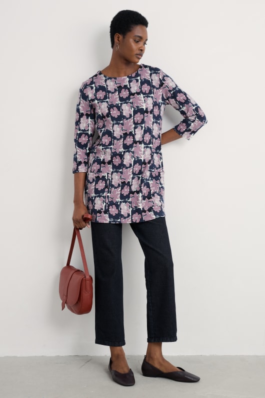 tall waves jersey tunic