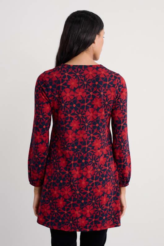 peg loom a-line jersey tunic