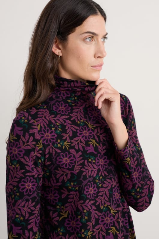 grass kelp a-line tunic