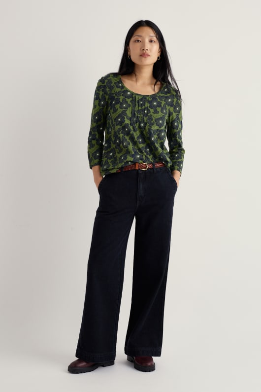 penhollow top in organic cotton jersey