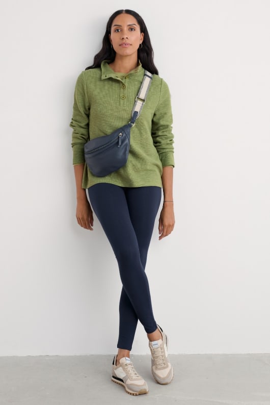 sea dance gots-certified organic cotton leggings