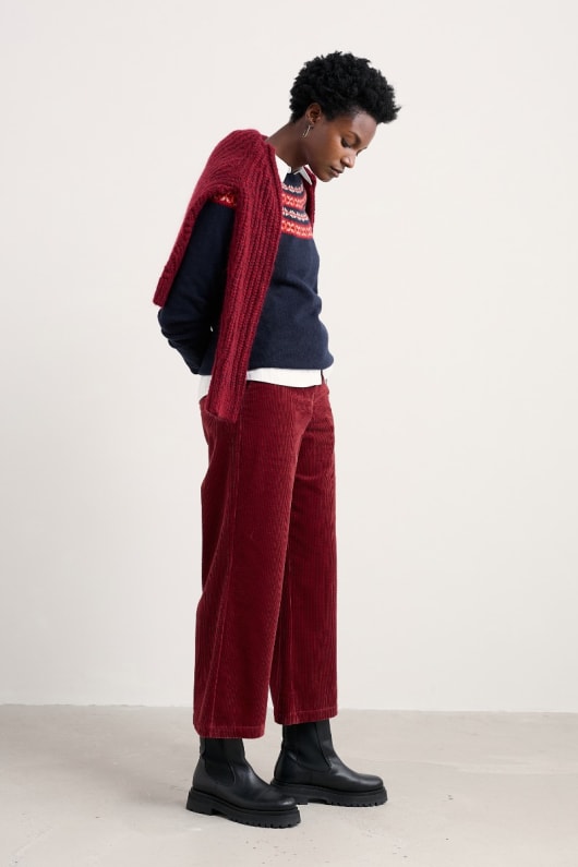 asphodel cord trousers