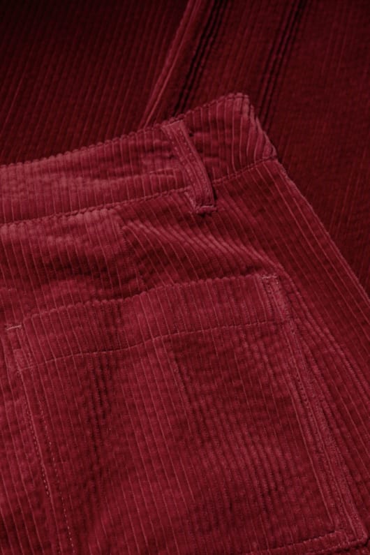 asphodel cord trousers
