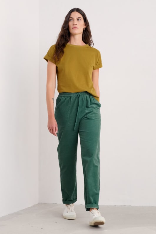 dayby cord trousers
