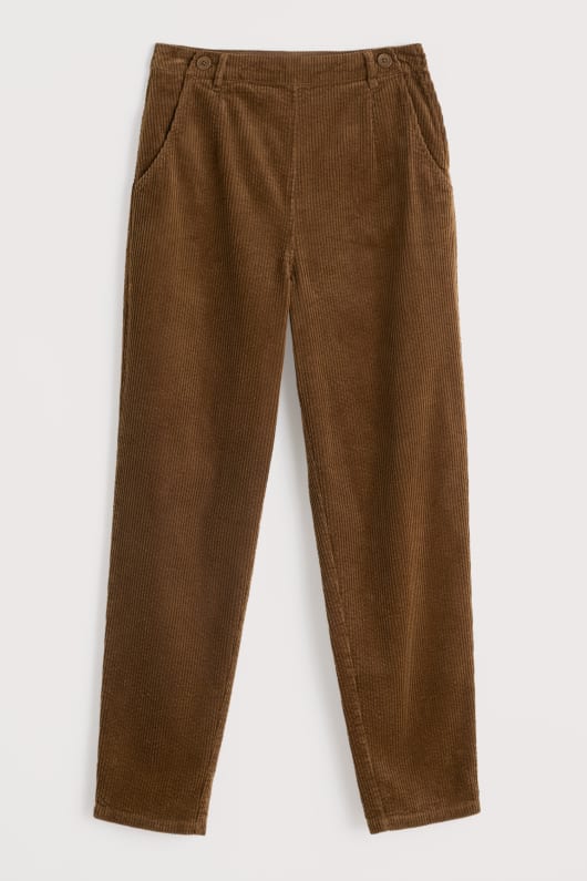 trethornes tapered cord trousers