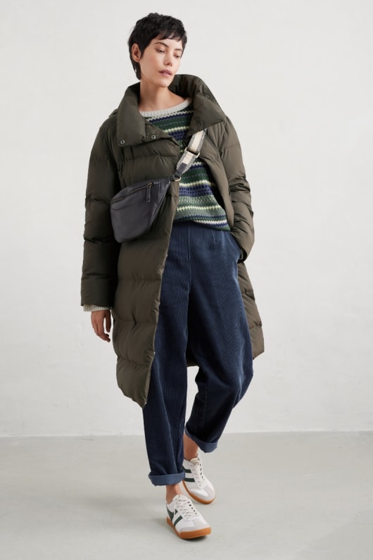 holywell bay waterproof puffer coat