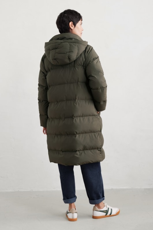 holywell bay waterproof puffer coat