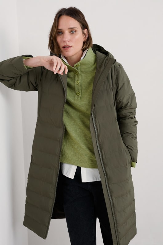 keser waterproof puffer coat