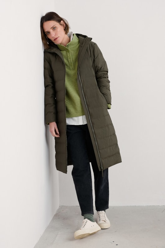 keser waterproof puffer coat